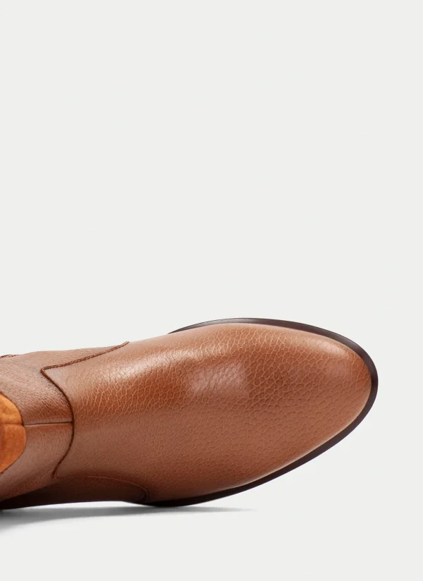 Bota Cowboy madeira cuero