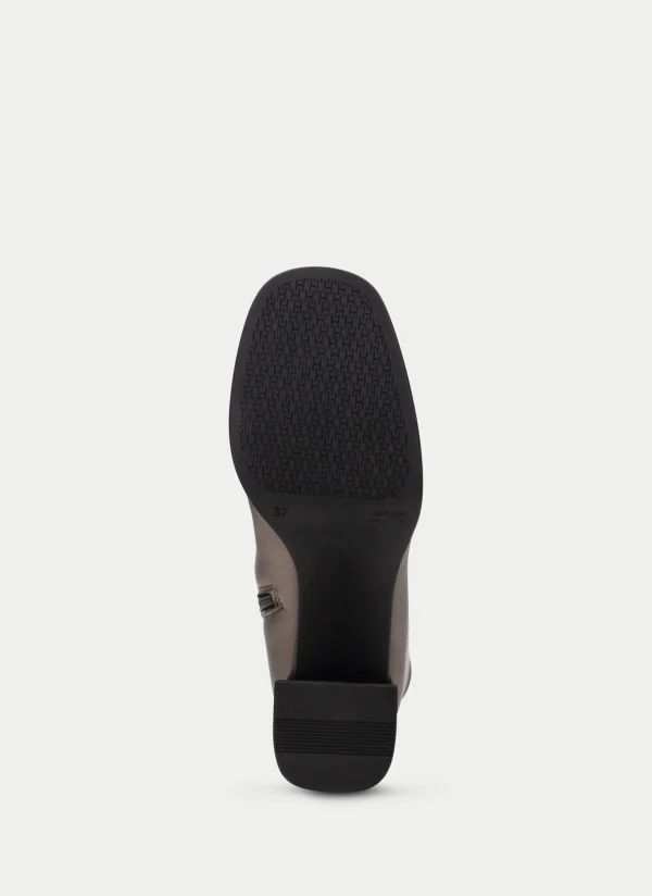 Bota tokio negro-plomo