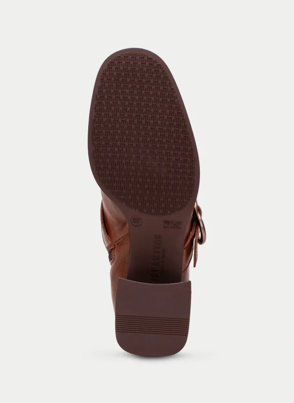 Botin charlize cuero