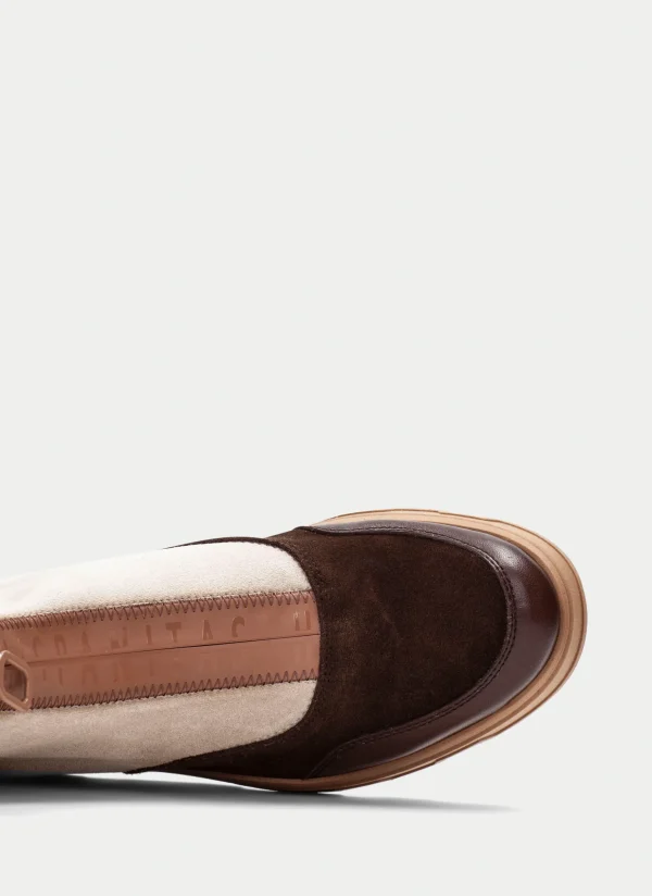 Botin florencia marron-milk