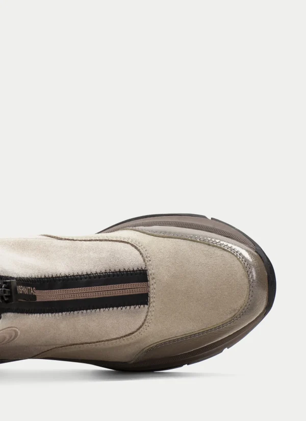Botin sport alaska taupe-marfil