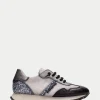 Deportivo loira negro-gris-glitter
