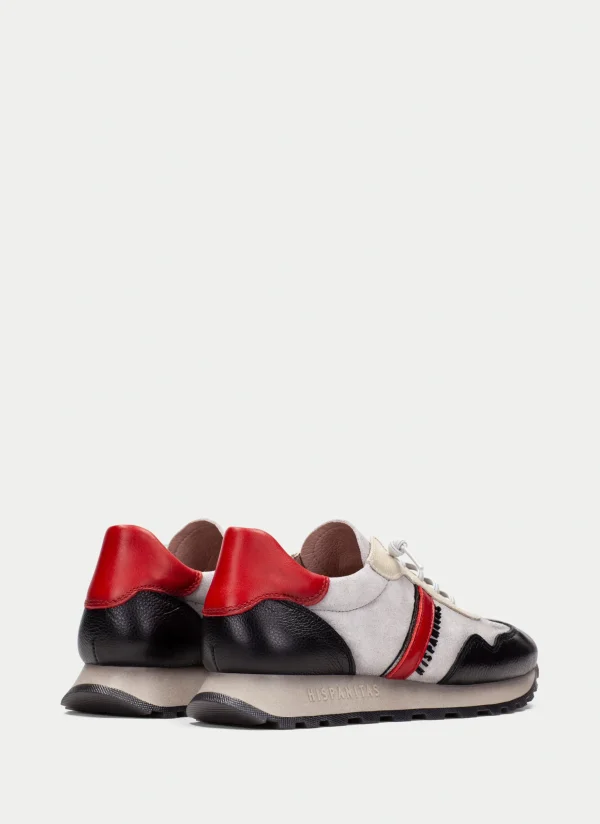 Deportivo loira negro-gris-rojo