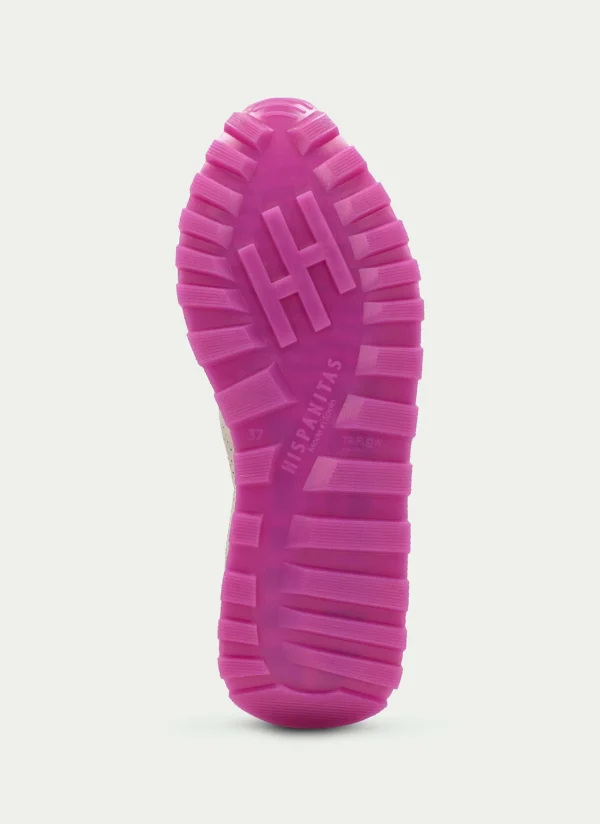 Deportivo loira rojo-crema-violet