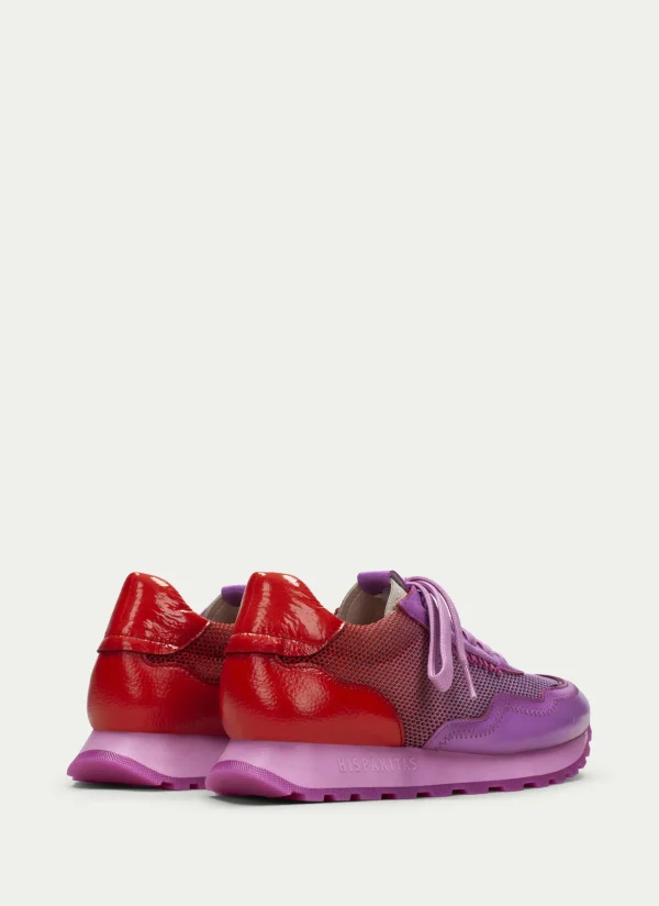 Deportivo loira violet-rojo