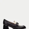 Mocasin milan negro-milk