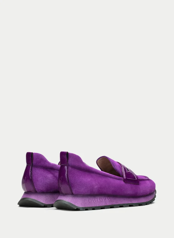 Mocasin Sport loira magenta