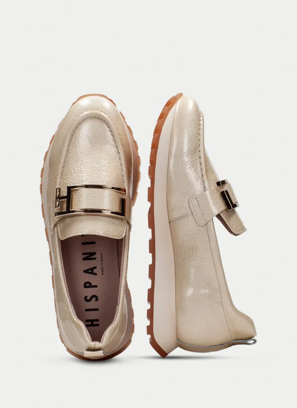 Mocasin Sport loira milk