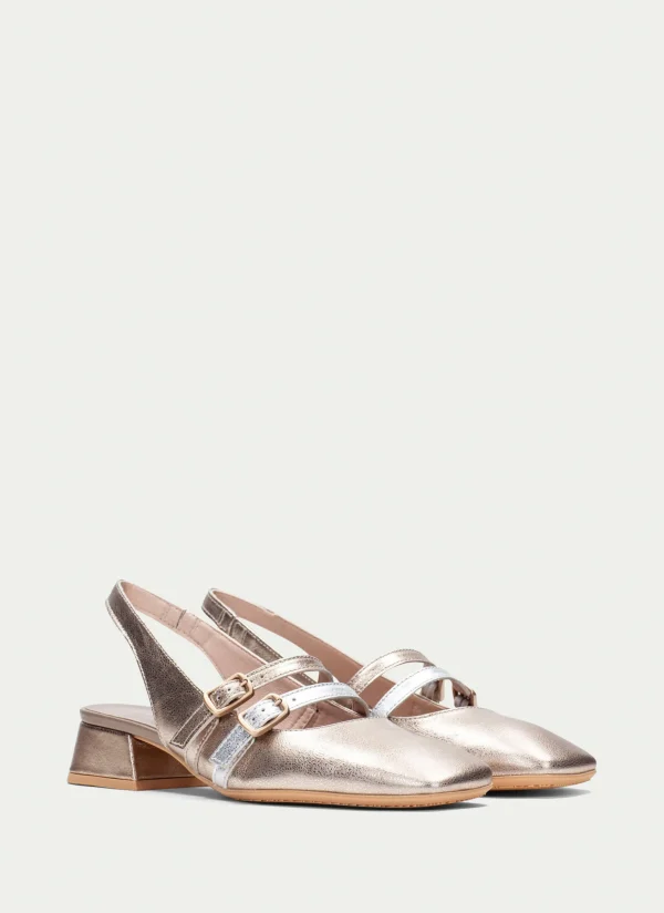 Zapato Plano aruba oro