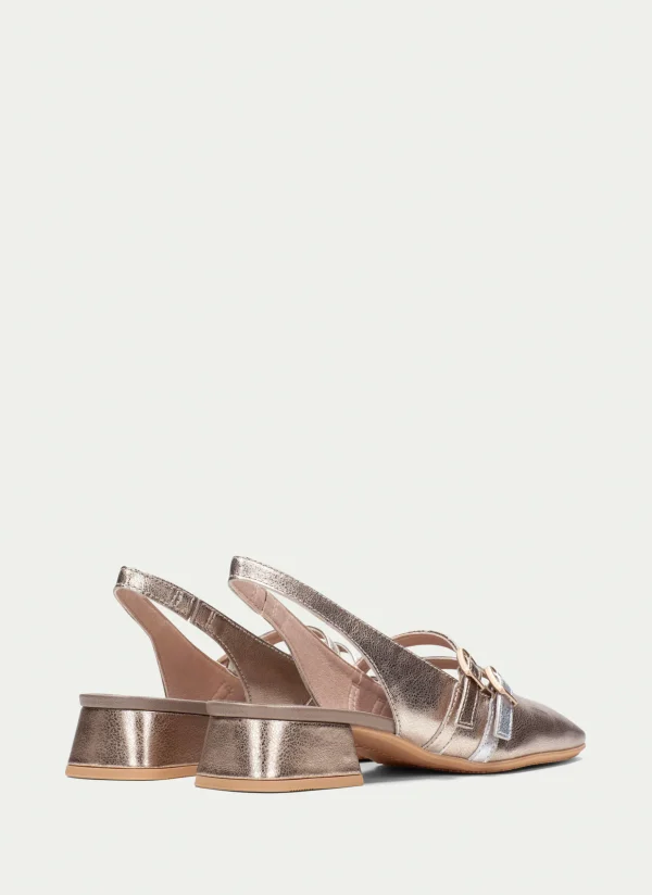 Zapato Plano aruba oro