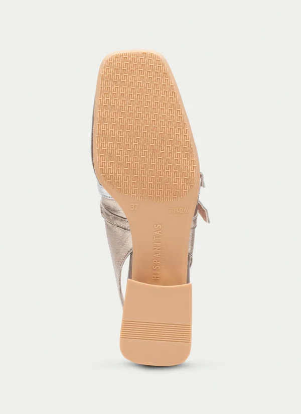 Zapato Plano aruba oro