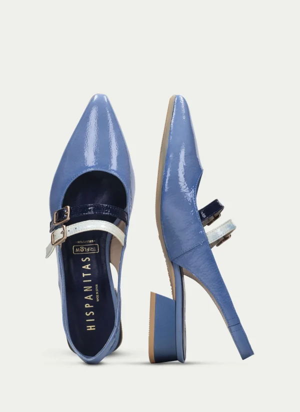 Zapato Plano dali azure