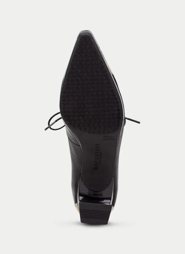 Zapato Tacon ankara negro-milk