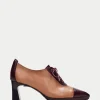 Zapato Tacon ankara vino-almond